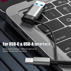 适用于Iphone 15 Pro/Max的Usb 3.0 5合1扩展坞多功能存储卡读卡器Usb-C至Tf Sd Xqd读卡器适配器 - Product Image 5