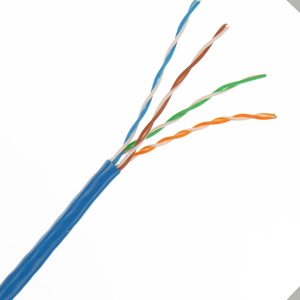 Kablo ethernet <span class=keywords><strong>LAN</strong></span> kablosu 4 çekirdekli 2 çift UTP Cat5 kapalı CAT5e bilgisayar ağ kablosu