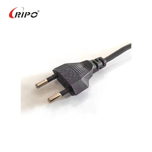 Ripo สายไฟ1.5เมตรสไตล์ยุโรป CEE ปลั๊ก7/16แบบตรงชนิดเชื่อมต่อ C7 (2-ตัวนำ0.5 Mm2) ปลายตัวเมียแบบ IEC - Product Image 2