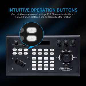 FEELWORLD KBC10 وحدة تحكم مع عصا التحكم OEM توريد المصنع مباشرة للبث المباشر مراقبة الكنيسة - Product Image 3