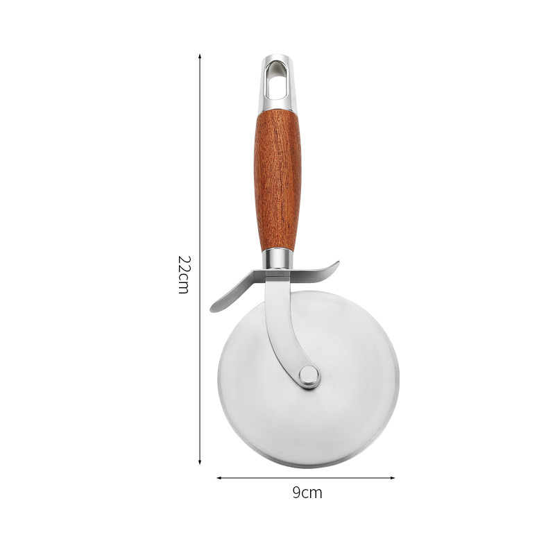 Couteau à pizza argenté L