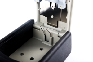 Caja de almacenamiento de llave de cifrado montada en la pared, seguro de seguridad de aleación de aluminio, código de combinación, gran oferta, 4 dígitos - Product Image 3