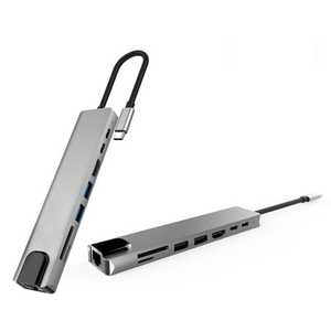 HUB di tipo c da USB-C a HD MI-compatibile USB3.0 LAN Ethernet Docking Station Hub USB C multifunzione per Laptop - Product Image 2