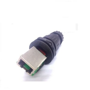 Amp cat6 mini rg45 rj11 hembra de ethernet rj45 conector con 90 grados - Product Image 6