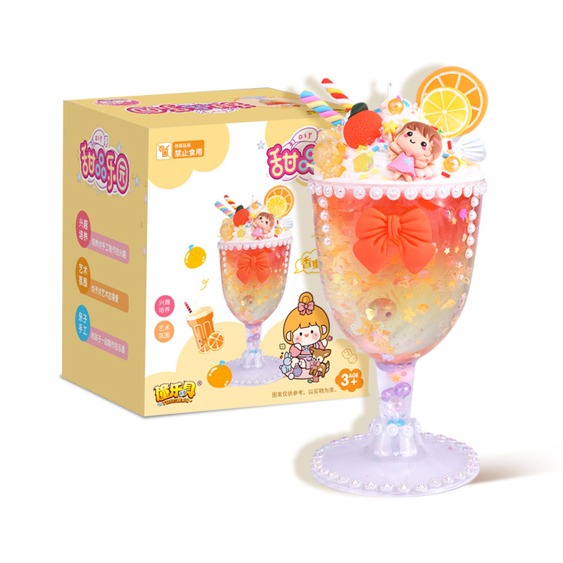 Sweet honey orange-color box packaging