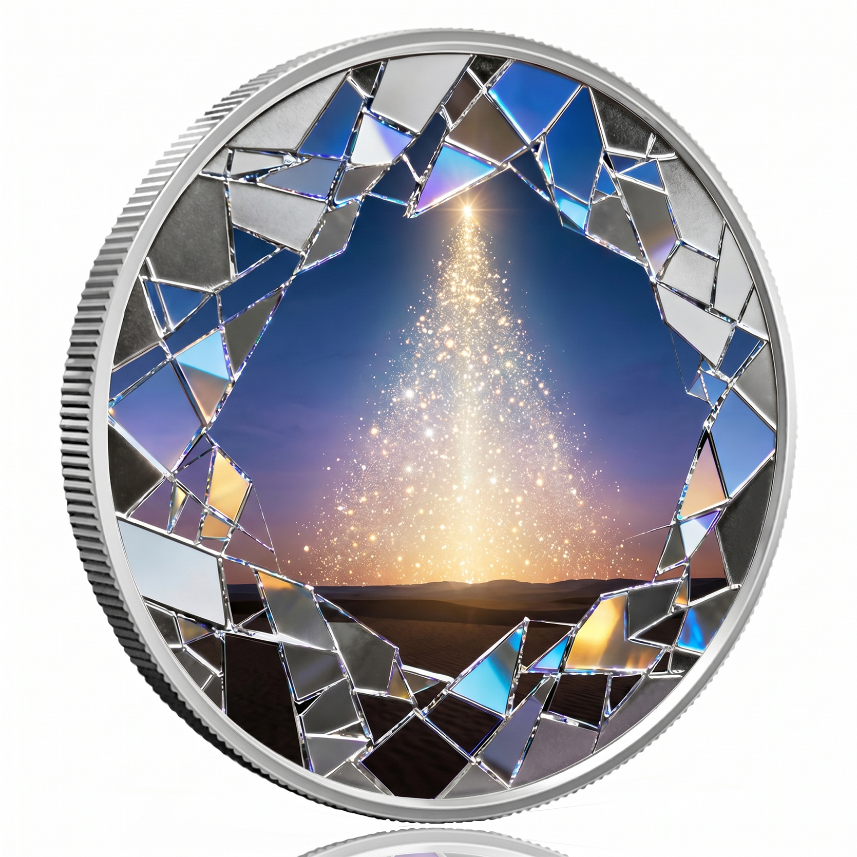 Faisceau d'étoiles cosmiques