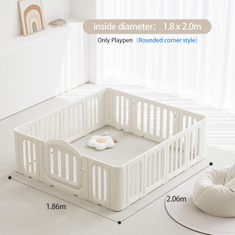 1.8x2.0m-Style d'angle arrondi