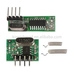 433 MHz HF-Sender und-Empfänger Super hetero dyne ASK 433-MHz-Modul mit drahtlosen Antennen-Diy-Kits