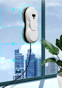Huidi HCR-18 Home Big Sucção Seguro 2.4G <span class=keywords><strong>app</strong></span> Controle Remoto Limpeza Janela Limpadores De Vidro Wiper robô
