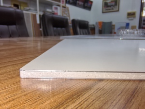 Bafoni Modern 4MM Unbroken Core Aluminium Composite Panel Feuerfeste Innen Außenwand verkleidung Dekor platte - Product Image 3