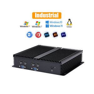 Alta resistencia a los golpes Amplio Rango de temperatura Automatización AI Dispositivo médico Robótica Adquisición DE DATOS Sistema integrado mini pc - Product Image 1