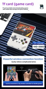 Açık kaynak D008 taşınabilir Retro Arcade oyun konsolu nostaljik 3D çift sistem 64GB bellek IPS ekran el Video oyunları hediye - Product Image 6