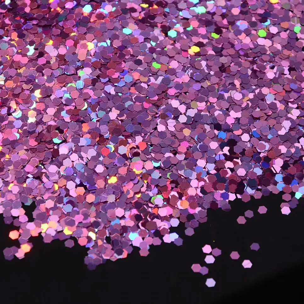 1Kg Hoge Kwaliteit Kleurrijke Shiny Pet Glitter Ambachten Chunky Glitter Poeder Voor Slime Decoratie