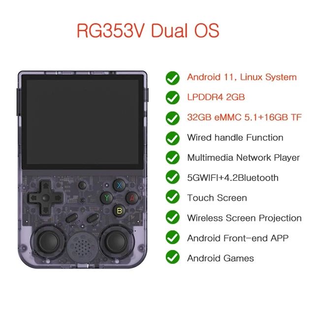 RG353V Blanco Dual OS