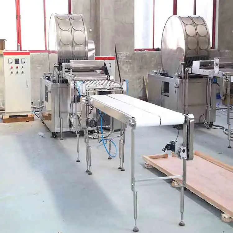 Linha de produção automática da folha de pastelaria samosa