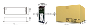 LS4 0-10V Dimmer 1-10V Dimm treiber 10V PWM LED Dimmer Controller DC12-48V 12A LED Dimmer Controller für LED Leuchten - Product Image 5