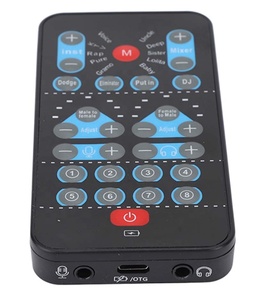 M10 Voice Changer Device Karaoke Sound Card Male Female Voice Switch Portable Sound Changer Card Fine Tuning for Live Music - Product Image 2