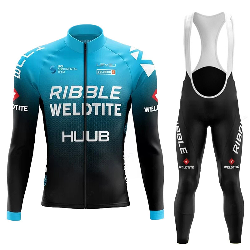 Collant de cyclisme Blue+Bib - Blanc