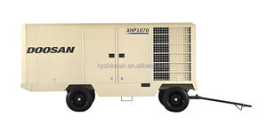 Ingersoll-Rand DoosanポータブルディーゼルスクリューエアコンプレッサーXXHP1270/XHP1500FCAT新しいデュアル圧力高流量350-500PSI
