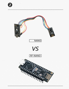 Lorida RF-Nano V3.0 Type-C integrato NRF24L01 + scheda di sviluppo Wireless 2.4G per Arduino Nano compatibile