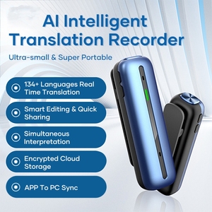Intelligent Transcriber T1 Smart Voice Pen Translator 134 Languages Travel Translator With Simultaneous Interpreting