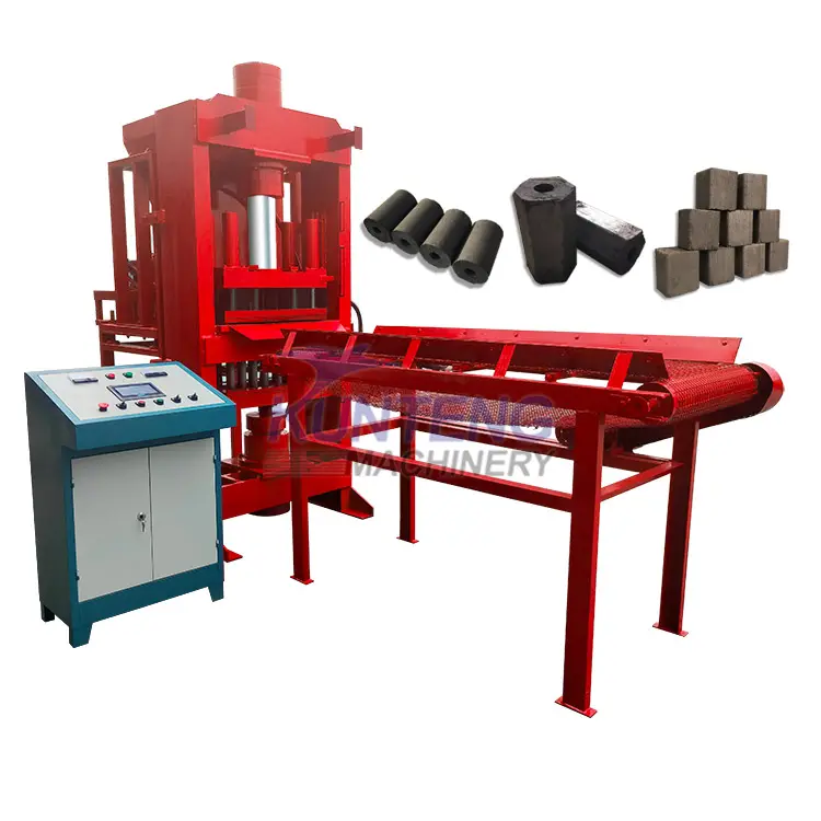 Máquinas de pressão hidráulica tipo coke, máquinas para fazer briquetagem de carvão vegetal