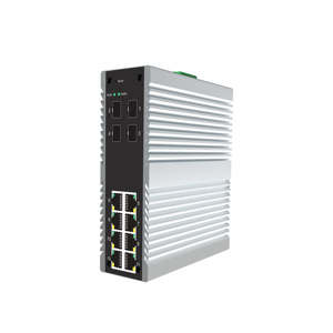 <span class=keywords><strong>6</strong></span>-poorts beheerde industriële Ethernet fiber switch Gigabit SFP DIN-rail PoE 48V SNMP QoS 10/100/1000M netwerkswitch - Product Image 2