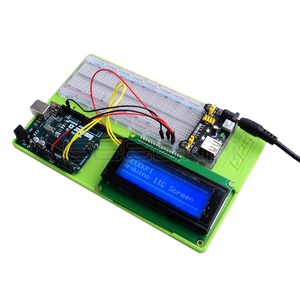 GeeekPi ABS実験ホルダーキットプラットフォームラズベリーパイ4B/3B + / 3B/2B/ゼロ/W/Arduino/ Mega 2560用 - Product Image 1