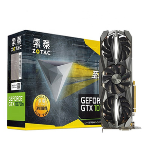 แผ่นกราฟิกการ์ดราคาโรงงานจัดส่งเร็ว GTX 1070 8G 256bit GeForce GTX 1070 GDDR5 - Product Image 1