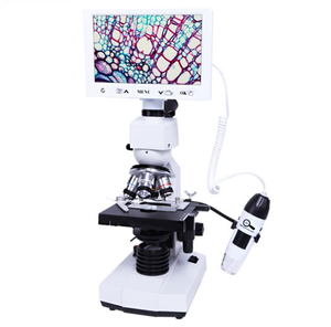 2023 VENTA CALIENTE portátil 7 "Pantalla LCD USB Microscopio electrónico Laboratorio Microscopio biológico con microscopio de zoom de mano - Product Image 4