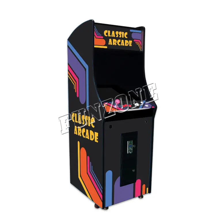 2023 Funzone Fabrik Galaga/Ms. Pacman Cabinet mit 60 in 1 Multi-Arcade-Spielen