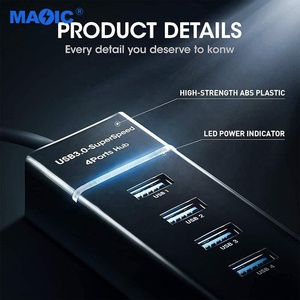 ซอฟต์แวร์ฮาร์ดแวร์คอมพิวเตอร์ Mini 4 In 1 3.0 2.0,ฮับ <span class=keywords><strong>USB</strong></span> To <span class=keywords><strong>USB</strong></span> 4พอร์ตตัวแยกสัญญาณ Sdapter <span class=keywords><strong>Usb</strong></span> Hub 4พอร์ตสำหรับพีซีแล็ปท็อป - Product Image 3