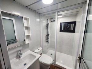 天际线工厂折扣微型可拆卸集装箱家庭可扩展移动家庭制造公寓应急夹芯板钢