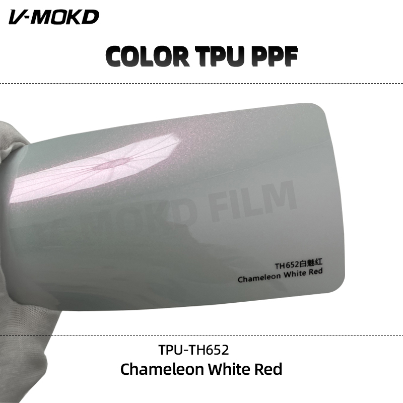 TPU-Chameleon White Red