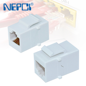 促销XJY-NE-68C UTP RJ45直列耦合器梯形插孔模块CAT5E CAT6 - Product Image 6