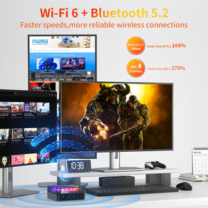 AWOW迷你游戏电脑AMD R7 (8C/16T，最高5.1GHz)，AI迷你电脑32gb DDR5(5600Mhz) 双通道1TB迷你电脑 - Product Image 6