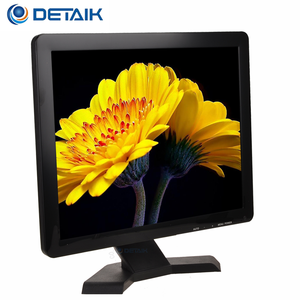 Monitor de computadora de 17 pulgadas, pantalla LCD, entrada VGA, Monitor de PC de escritorio de 17 pulgadas