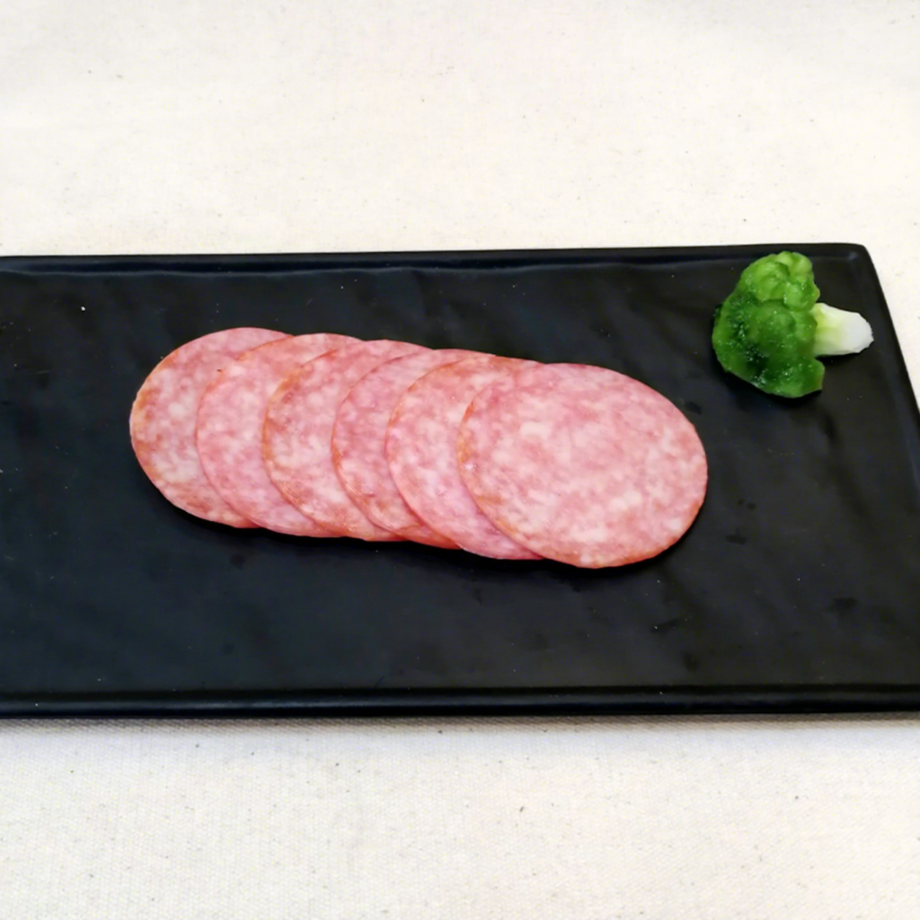 Salami couleur lotus 6 tranches continues 7,5 *0,2 cm