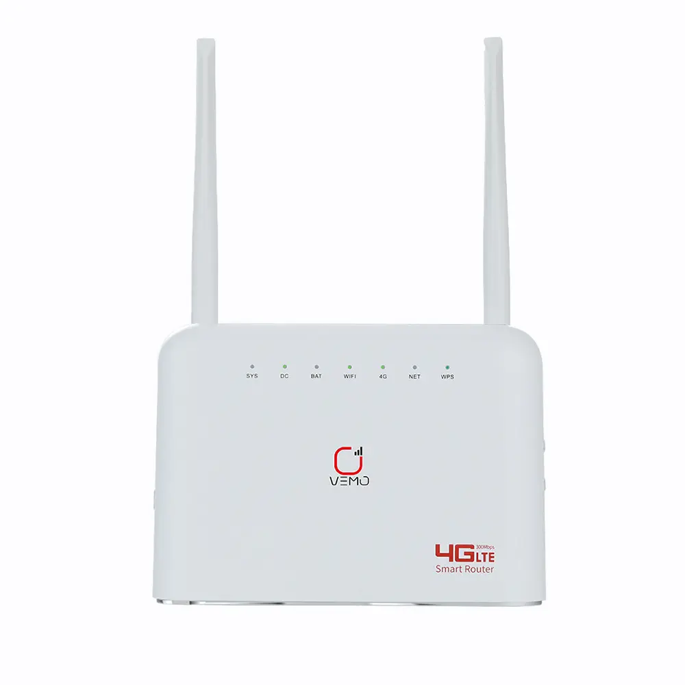Hochwertiger eingebauter Akku 4G fester drahtloser Zugriff LTE CPE Wifi Modem Router 4G