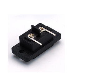 IEC60320 C8ช่องเสียบ AC 2-core 8-shaped ขั้ว IEC 2-PIN พร้อมรูยึดเต้ารับไฟ AC - Product Image 2