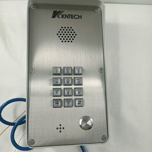 KNZD-43A Voip IP Intercom metallo originale prodotto OEM citofono porta telefono cancello controllo accessi tastiera telefoni parcheggio - Product Image 3