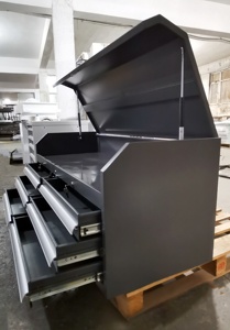 专业重型车间工具箱，带6个抽屉钢工具柜，可定制OEM金属和铁存储 - Product Image 2