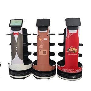 2025制限のないレストランのための新しいデザインのスマートな配達ロボット - Product Image 2