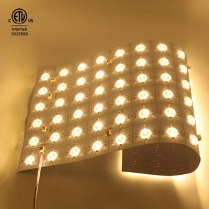 แผ่นไฟ LED 72ดวงแบบยืดหยุ่นได้ไฟ LED 24V รับประกัน5ปีแผ่นไฟ LED แบบ SMD2835 - Product Image 2