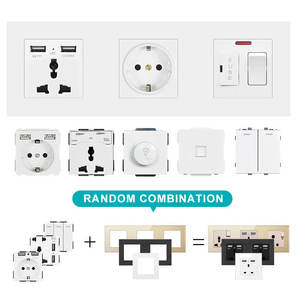 British Standard White <strong>Multi</strong> <strong>Function</strong> 3 Pin Universal Switches and <strong>Socket</strong> Electric Wall <strong>Socket</strong> 13A 250V - Product Image 3
