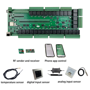KC868-A32 ESP32 Wifi RS232 USB Ethernet Relay Module ADC DAC RF 433M <strong>Temperature</strong> <strong>Arduino</strong> IDE Tuya Irrigation MQTT