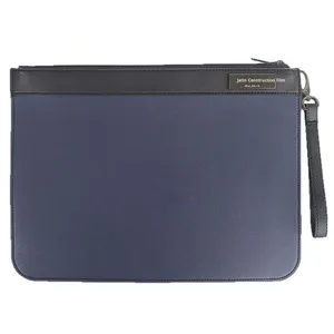 Tùy Chỉnh Công Suất Lớn A4 Dây Kéo Da Không Thấm Nước Tập Tin Túi Văn Phòng Kinh Doanh Trường Tài Liệu Lưu Trữ Dữ Liệu Thư Mục - Product Image 1