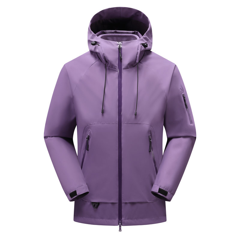 Morado noche coagulación, capa única / Estilo para hombre y mujer.