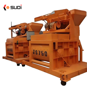 המפעל ישירות מכירה ישירה 30kw אופקי כפול פיר בטון מערבל בטון לבניית