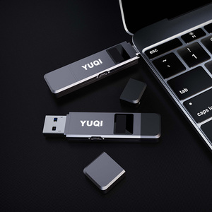 Memory stick USB C fat32 personalizzati chiavetta usb da 128GB con stampa a dita a stato solido crittografata con Daul - Product Image 5